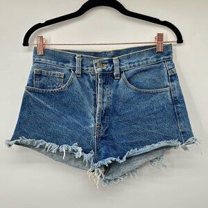 John Galt High Rise Mini Booty Shorts Size 27
